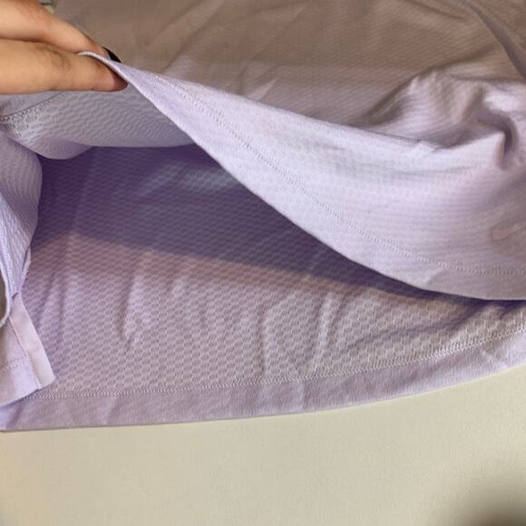 Nike Shirt Womens S Small Orchid Dry Fairway Blade Collar Mesh Lined Golf Polo - Picture 10 of 12